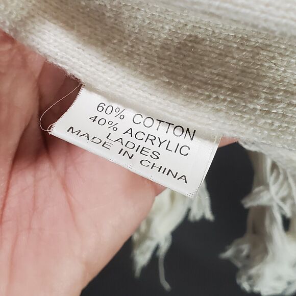 Baby Phat Scarf Y2K Vintage Silver Cat Winter Outdoor Classic Hip Hop Urban - Picture 4 of 10